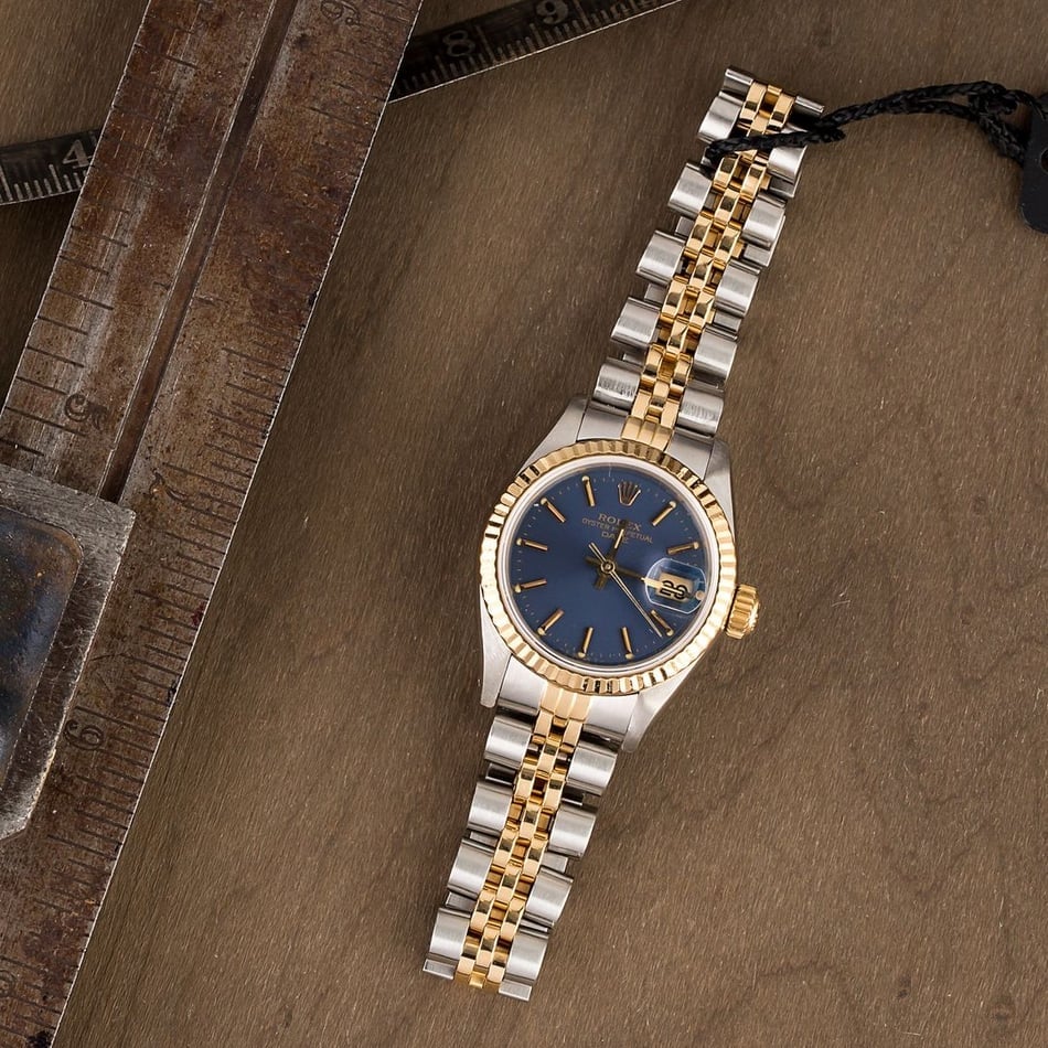 PreOwned Rolex Lady Datejust 69173 Two Tone Jubilee