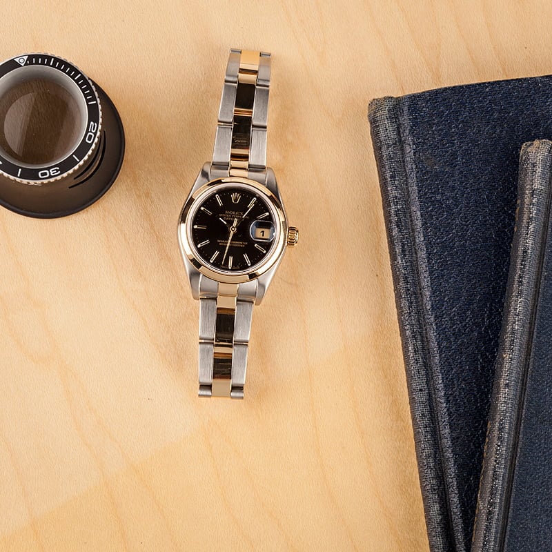 Rolex Lady Datejust 79163 Black Index