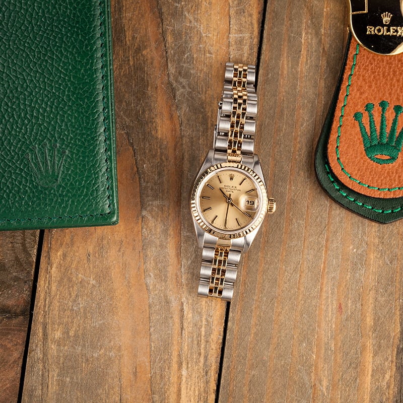 Used Two Tone Jubilee Rolex Date 79173