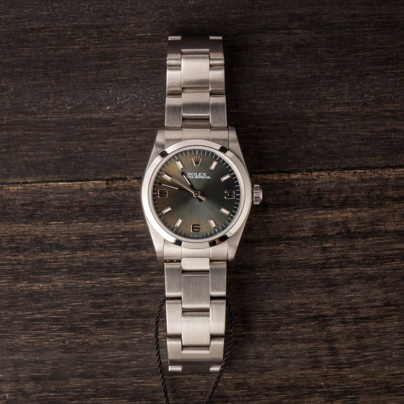 Ladies Rolex Oyster Perpetual 77080 Stainless Steel