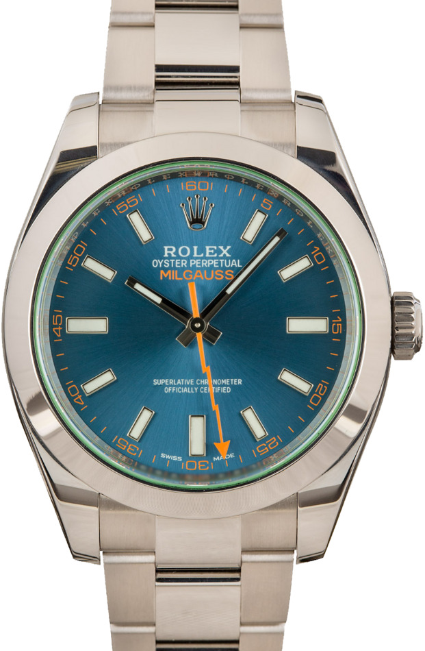 Rolex Milgauss 116400GV Blue
