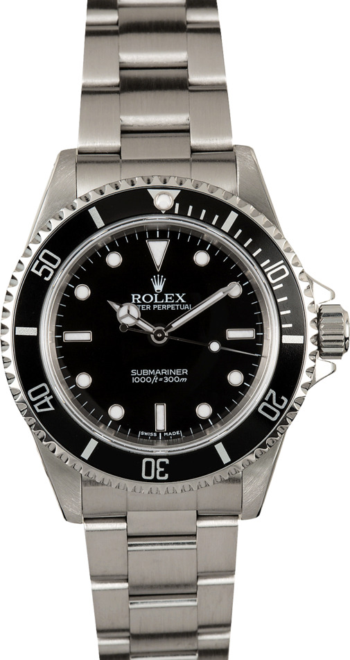 Rolex No Date Submariner 14060M 100% Authentic