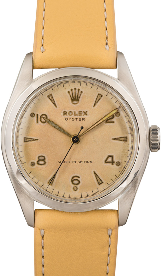 Vintage Rolex Oyster 6082 Stainless Steel