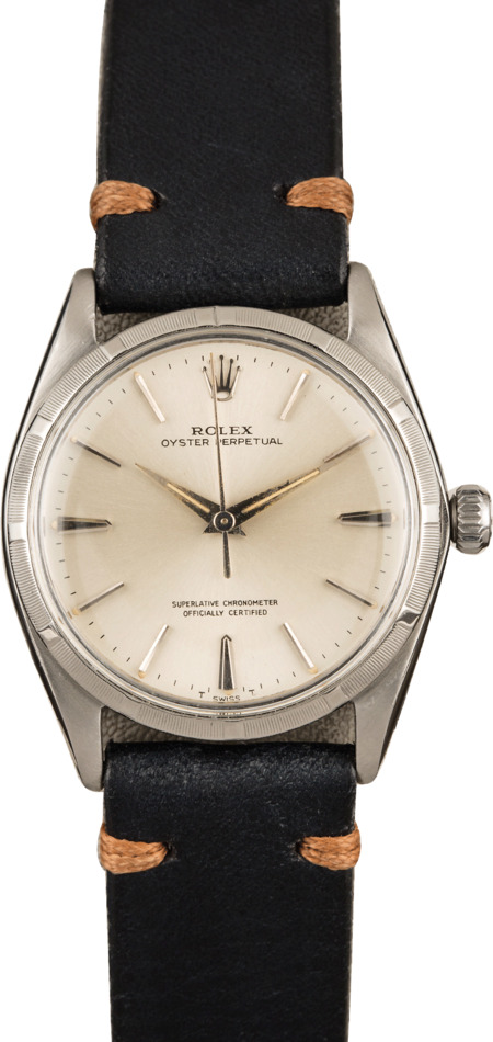 Vintage Rolex Oyster Perpetual 1003 Silver Dial