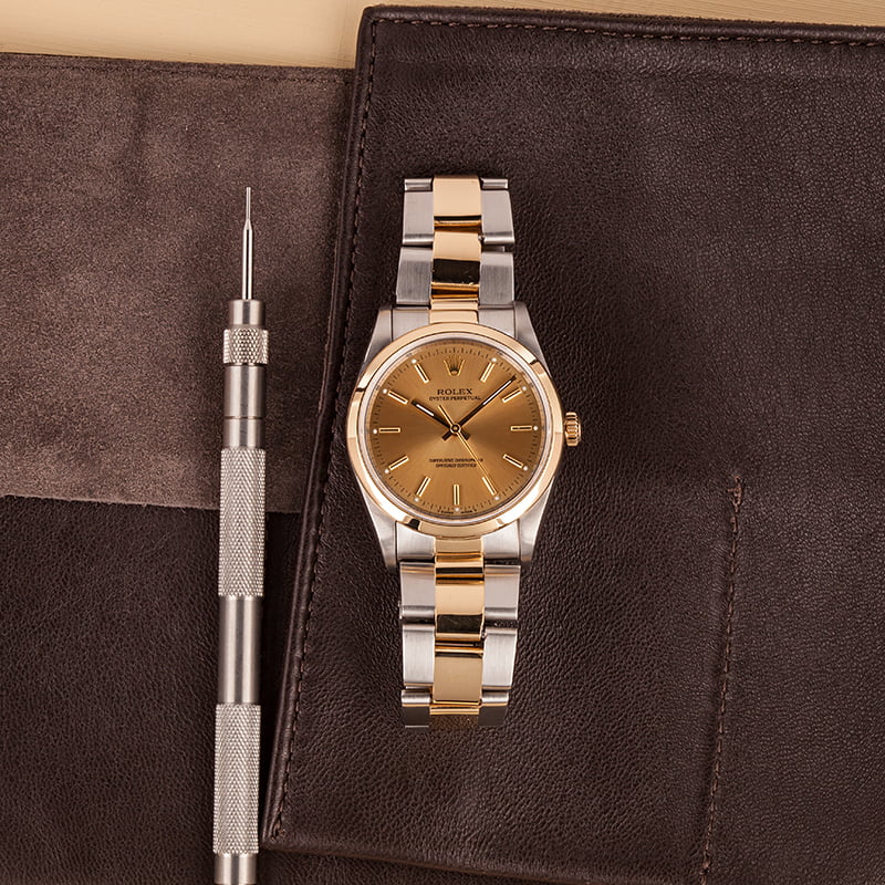 Used Rolex Oyster Perpetual 14203 Two Tone