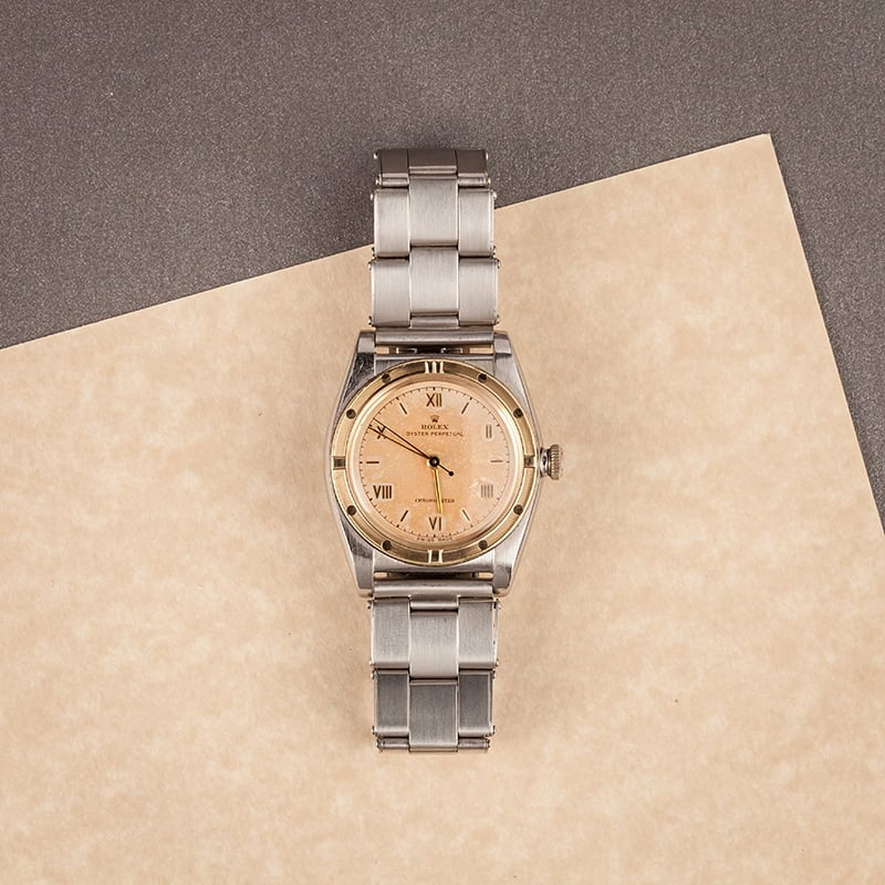 Vintage 1959 Rolex Oyster Perpetual 3372 Bubble Back