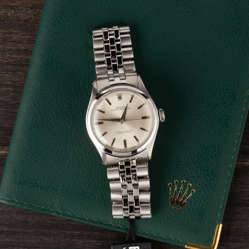 Pre-Owned Rolex Oyster Perpetual 6108 Stainless Steel