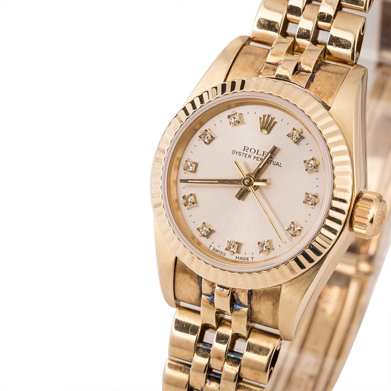 Pre Owned Ladies Rolex Oyster Perpetual 67197