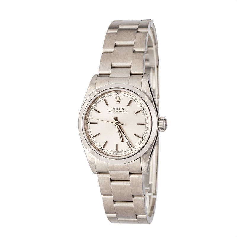 Pre-Owned Rolex Midsize Oyster Perpetual 77080