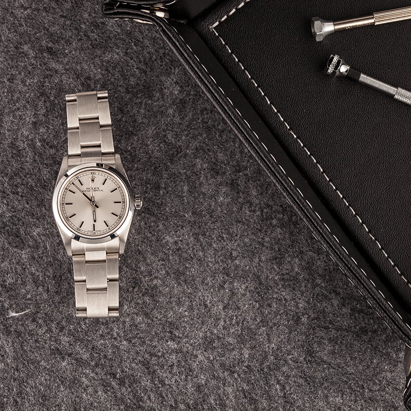 Pre-Owned Rolex Midsize Oyster Perpetual 77080