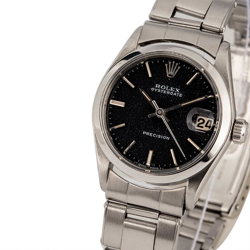 Vintage Rolex OysterDate 6466 Mid-Size