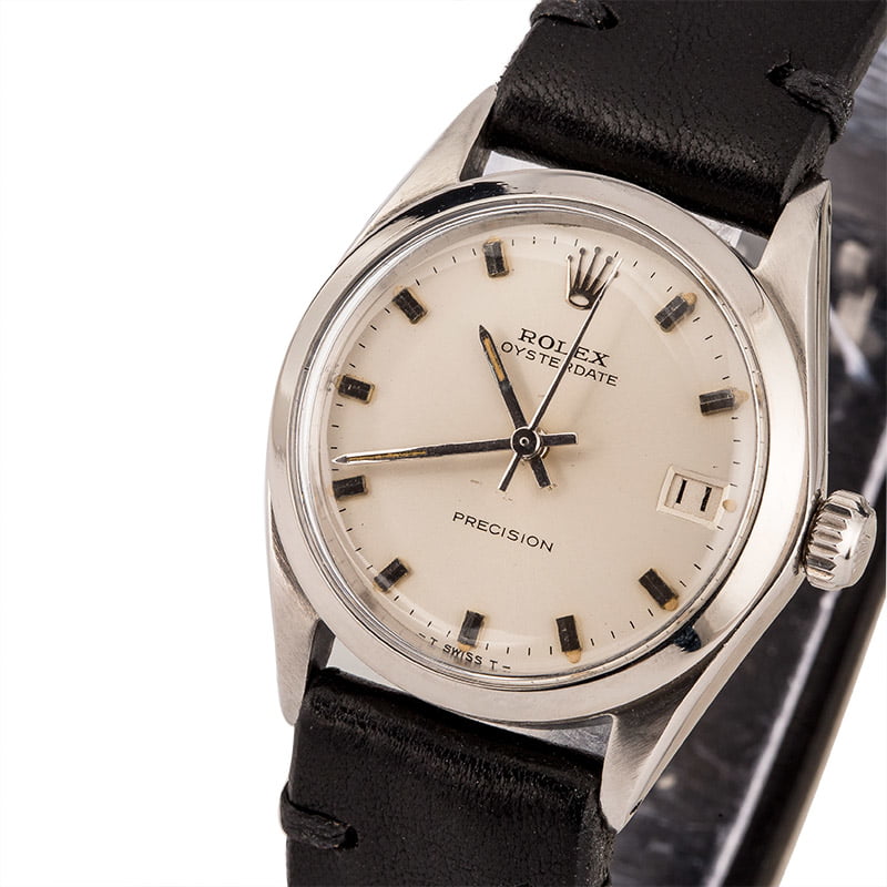 Pe Owned Vintage Rolex OysterDate Mid-Size 6466