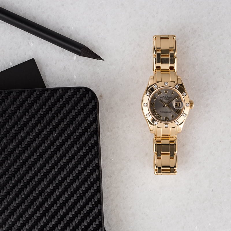 Rolex Pearlmaster 80318 Diamond Bezel