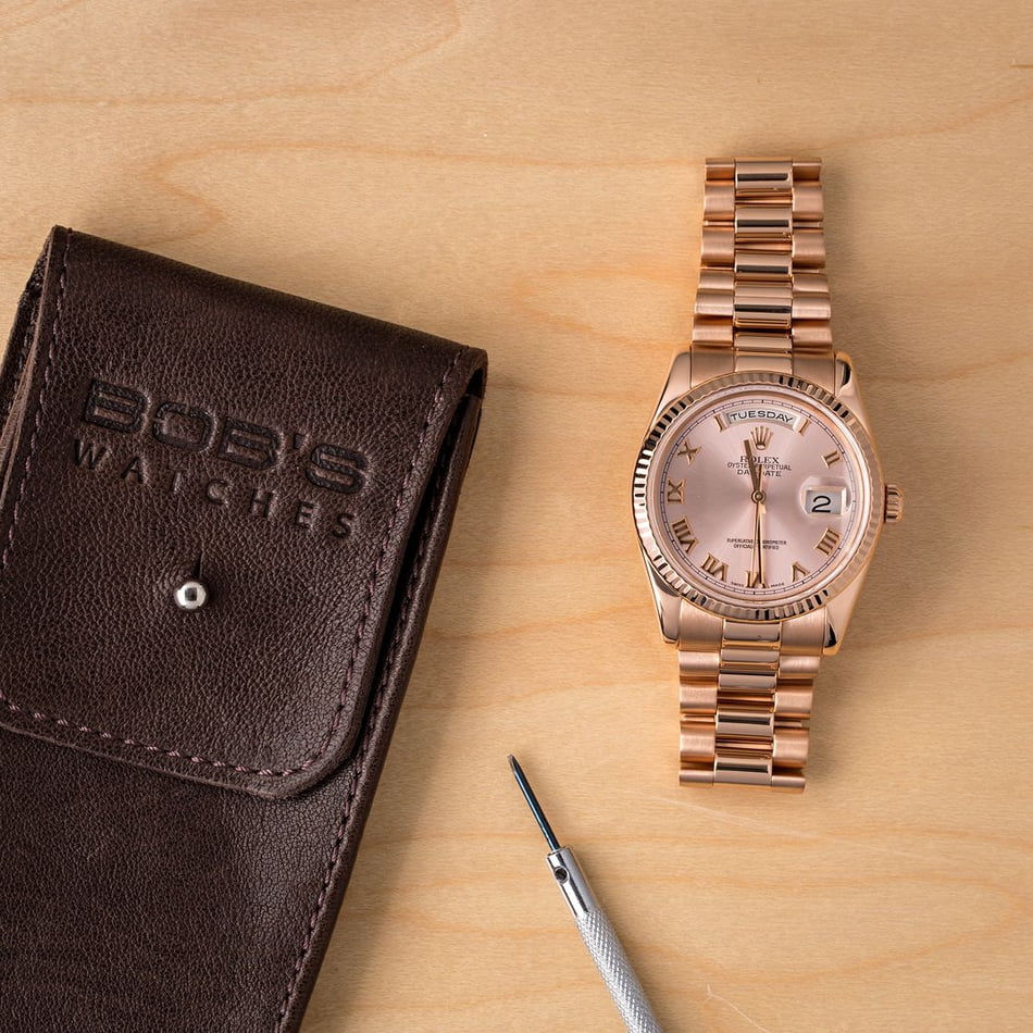 Men's Rolex President Day-Date Everose Gold 118235