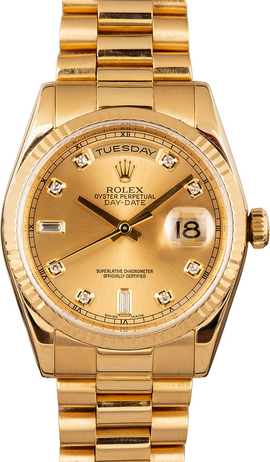 used presidential rolex