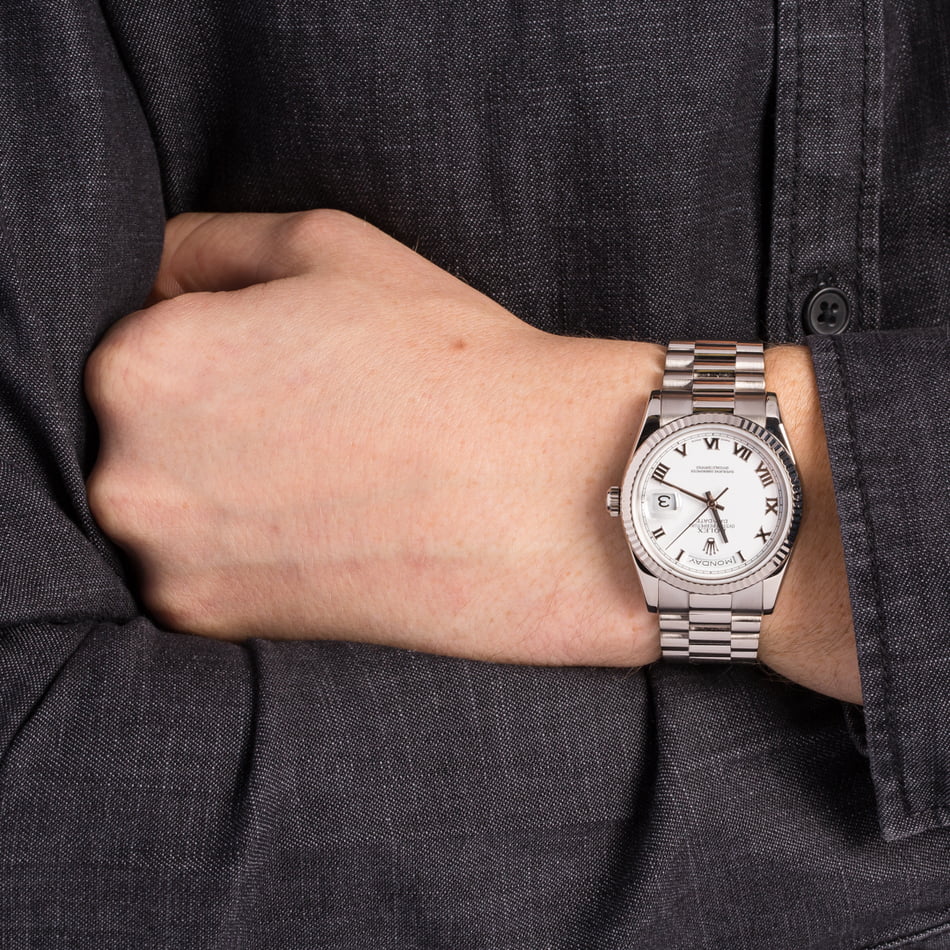 Rolex President 118239 White Gold