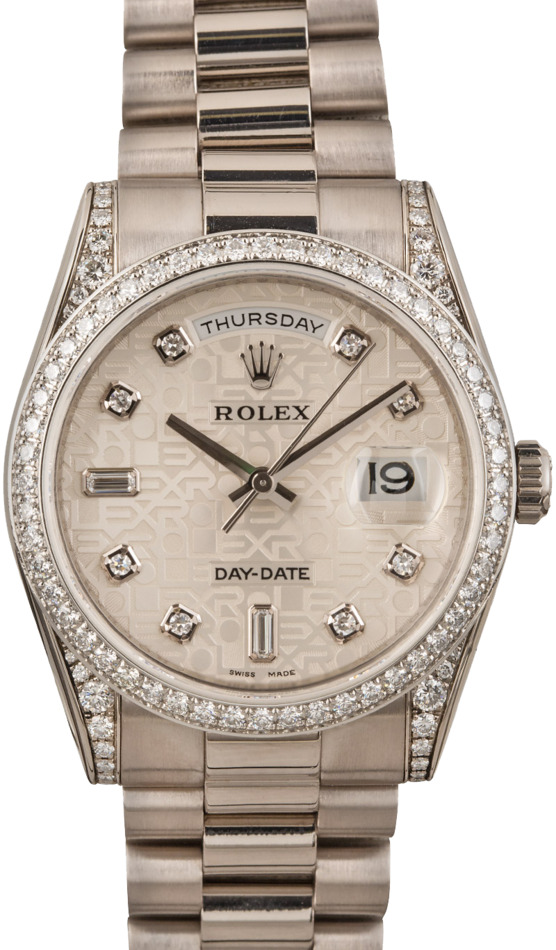 Image of Rolex President Day-Date 118389 White Gold