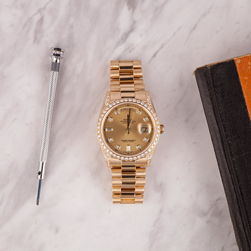 Pre Owned Rolex President Gold Day-Date 18388