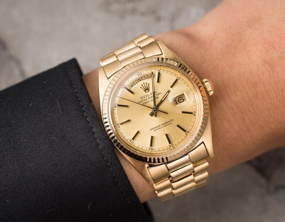 Rolex Presidential 1803 Yellow Gold Day-Date