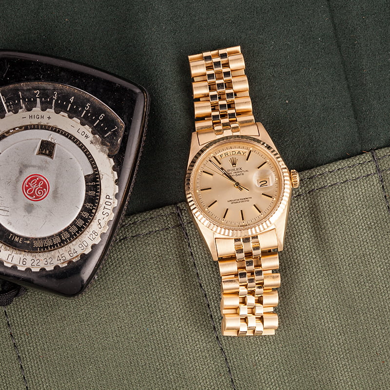 Pre-Owned Rolex 1803 Day-Date Jubilee Bracelet