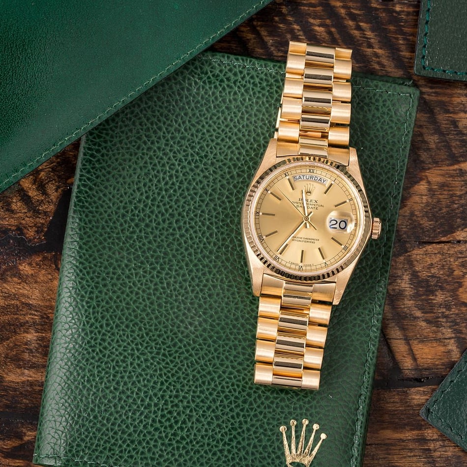 Certified Pre-Owned Rolex Day-Date 18038
