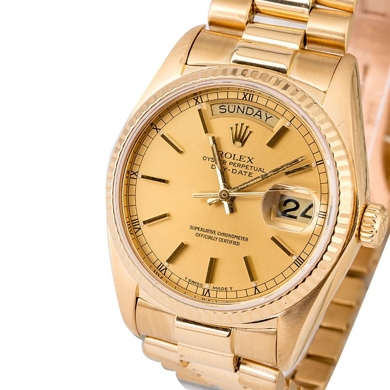 Used Rolex President 18038 Day-Date