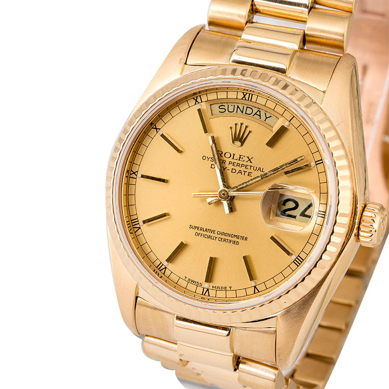 Used Rolex President 18038 Day-Date