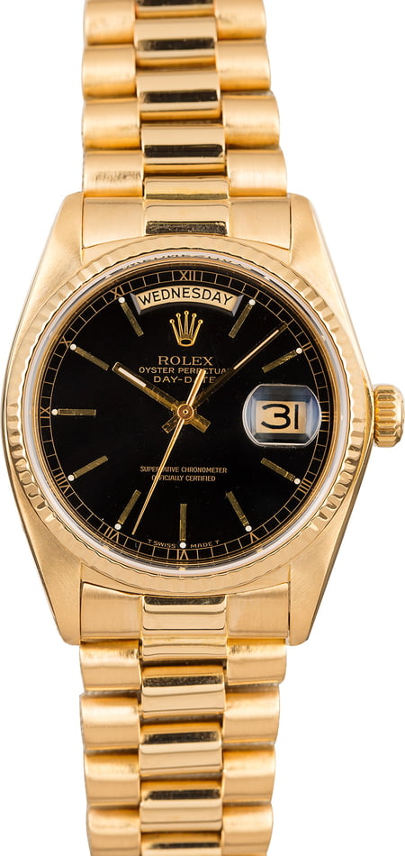 Buy Used Rolex President 18038 | Bob's Watches - Sku: 130921