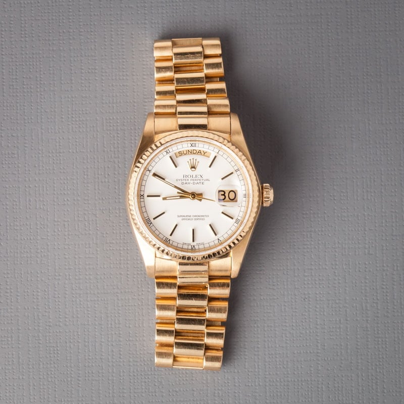 Rolex President Day-Date 18038 Yellow Gold