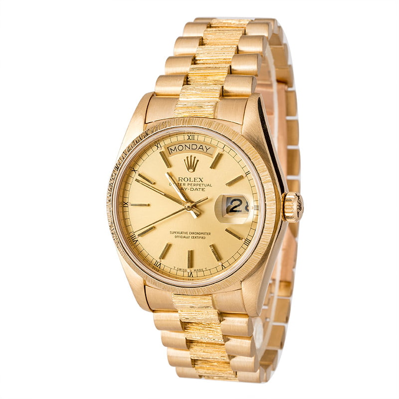 Rolex President 18078 Bark