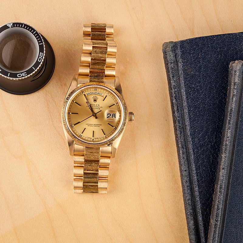 Rolex President 18078 Bark