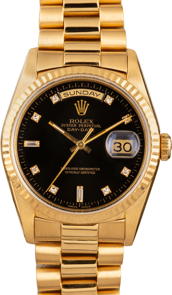 Buy Used Rolex President 18238 | Bob's Watches - Sku: 141000 x