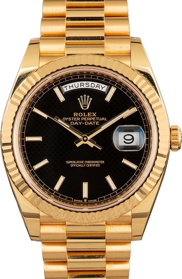 gold rolex used mens
