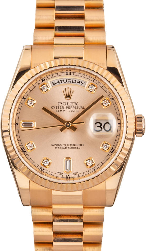 Rolex President Day-Date Everose Gold 118235