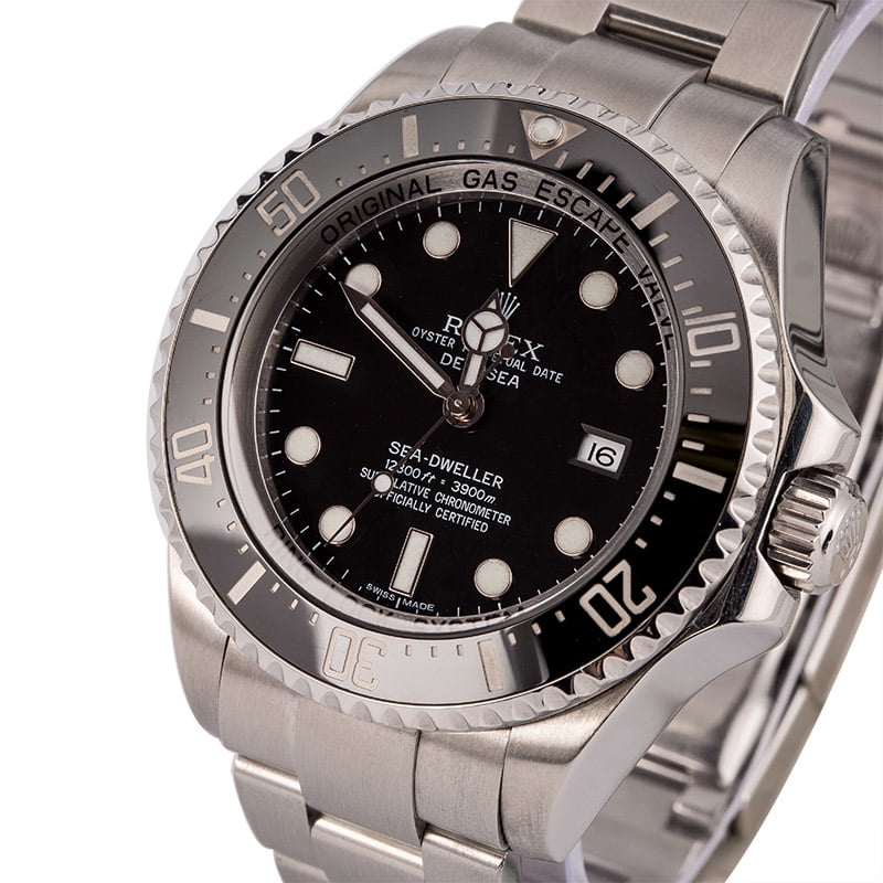 Used Rolex Sea Dweller Deepsea 116660 Luminous Dial