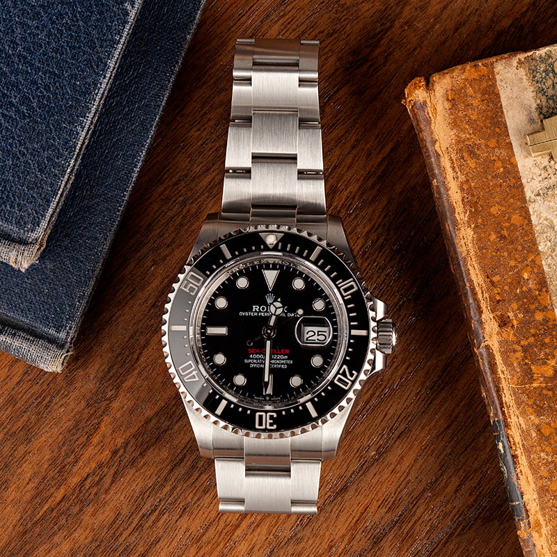 Used Rolex Sea-Dweller 126600 Red Letter