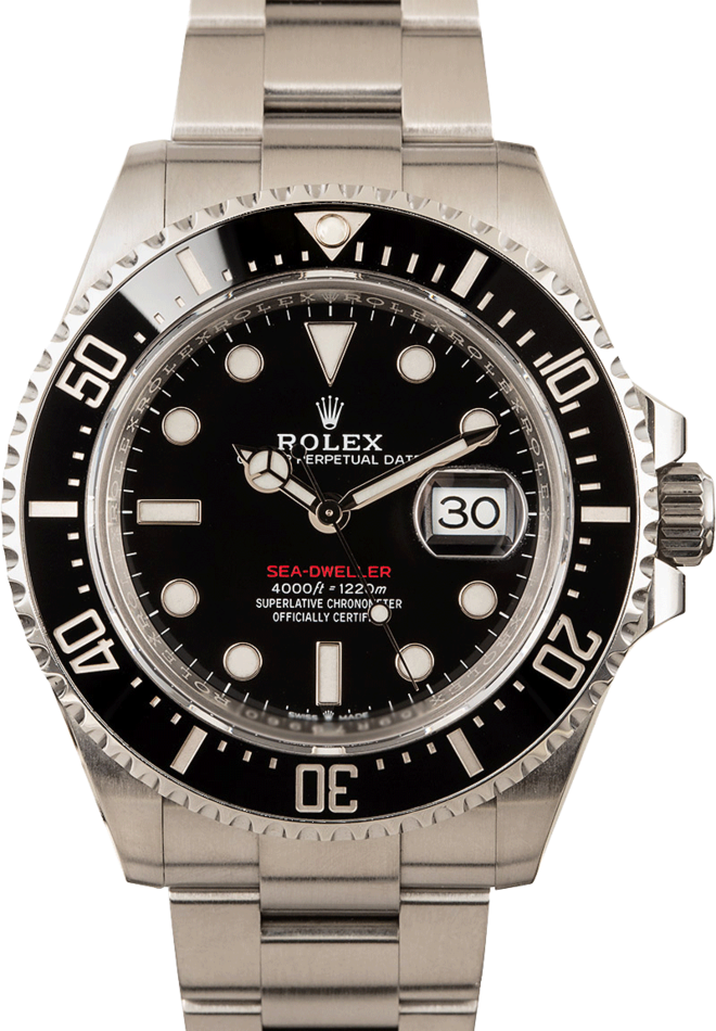 Rolex 126600 Sea-Dweller Red Lettering Dial