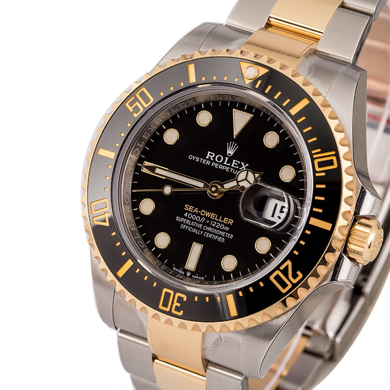 Unworn Rolex Sea-Dweller 126603 New Two Tone Model