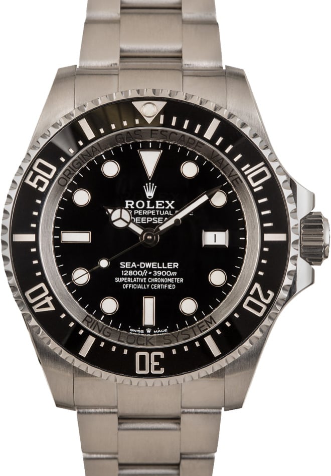 Mens Rolex Sea-Dweller 126660 Black Dial