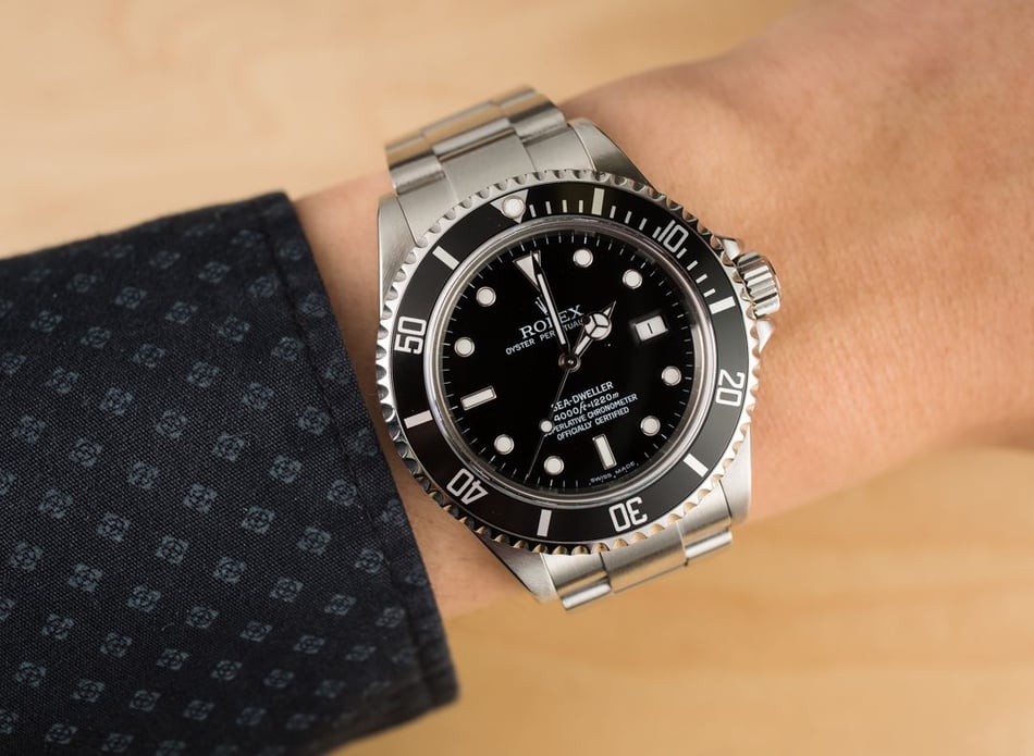 Men's Rolex Sea-Dweller 16600 Dive Watch TT