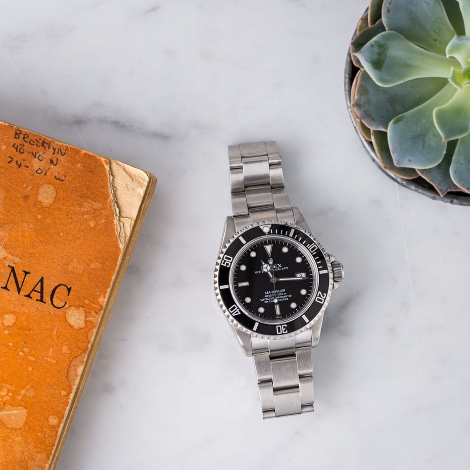 Rolex Sea-Dweller 16600 Black Timing Bezel