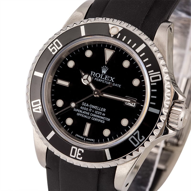 Rolex Sea-Dweller 16600 Rubber Strap