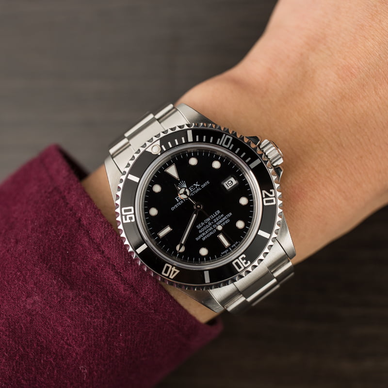 Pre Owned Men's Rolex Sea-Dweller 16600