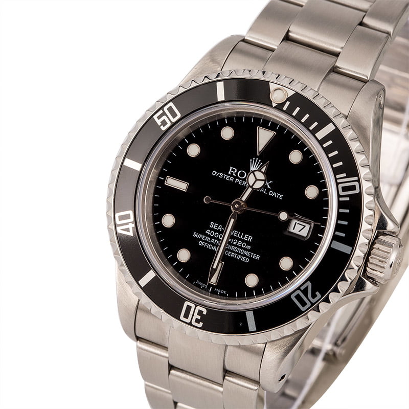 Used Rolex Sea-Dweller 16600 Helium Escape Valve