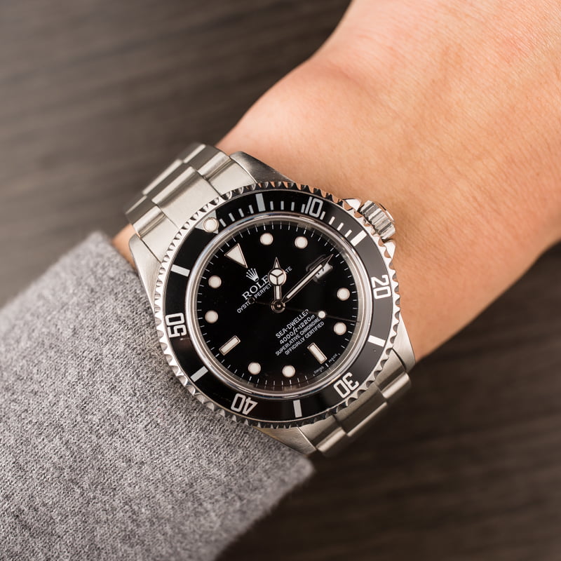 Used Rolex Sea-Dweller 16600 Helium Escape Valve