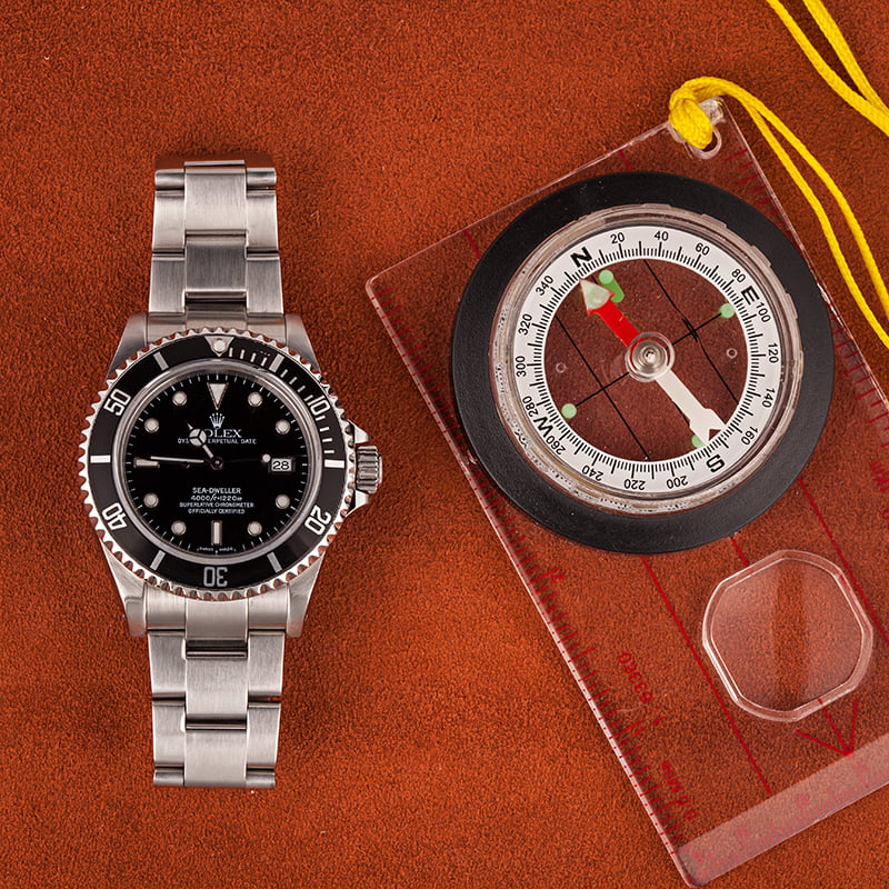 Used Rolex Sea-Dweller 16600 Luminous Markers