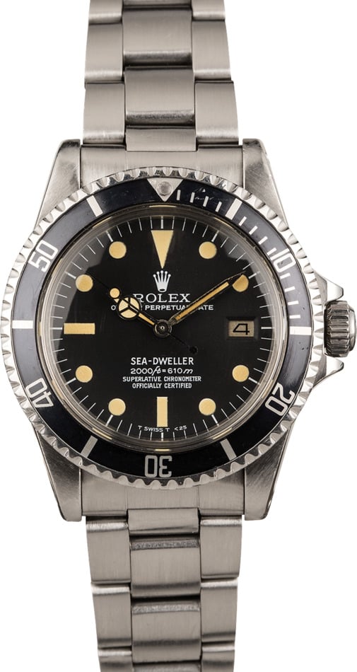 Rolex Sea Dweller 1665 Rail Dial 