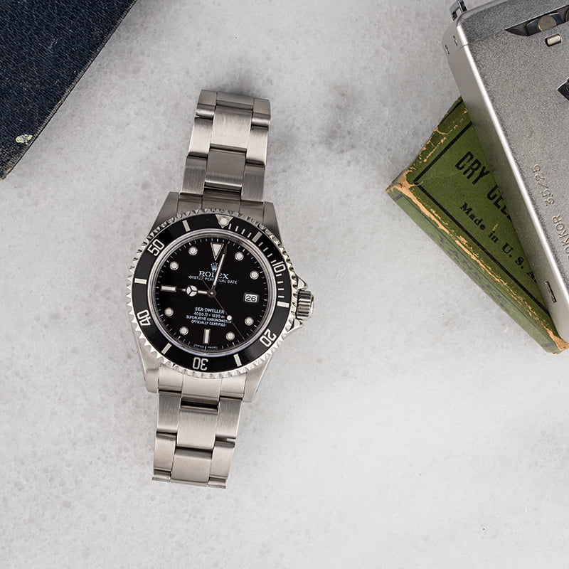 Pre Owned Rolex Sea-Dweller 16600 Diving Watch