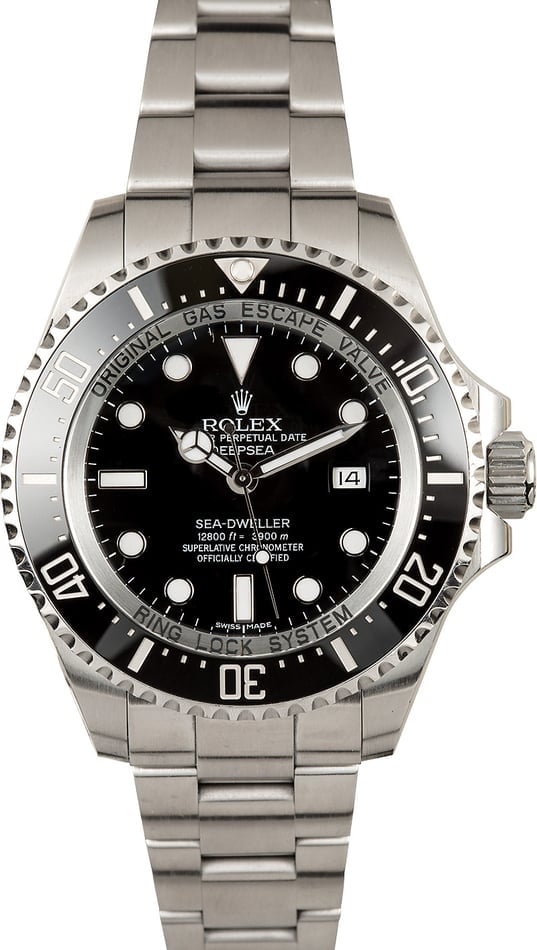 rolex sea dweller black face