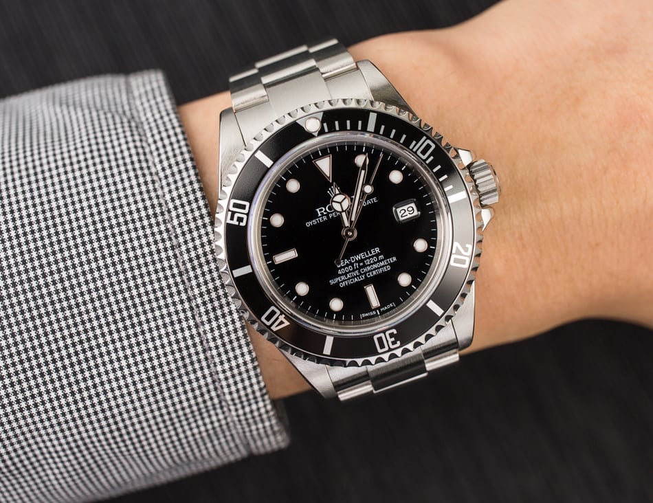 Authentic Rolex Sea-Dweller 16600